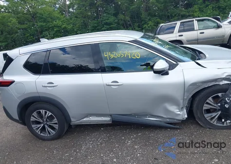 2021 Nissan Rogue Sv из США, поврежденный, VIN 5N1AT3BB8MC736504